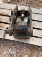 Used Coupler,Top of used Takeuchi Coupler,Used Coupler in yard,Used Takeuchi in yard